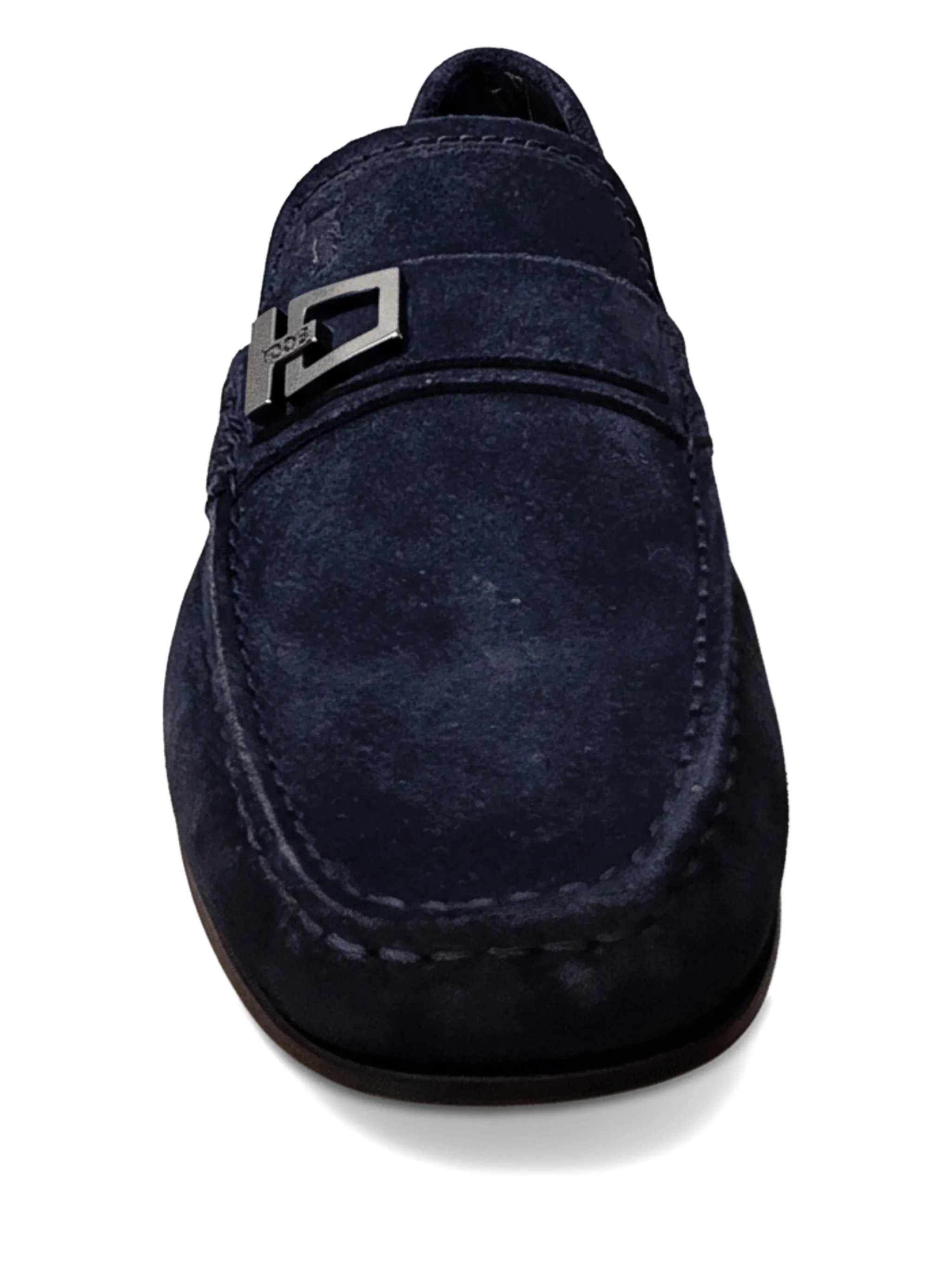 Мокасины с металлическими деталями Tod'S, синий — фото 2