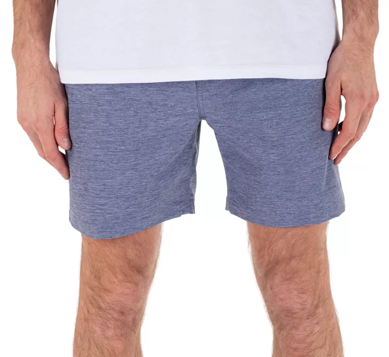 

Мужские прогулочные шорты Hurley Phantom Heather, размер 18 дюймов, цвет Midnight Aqua