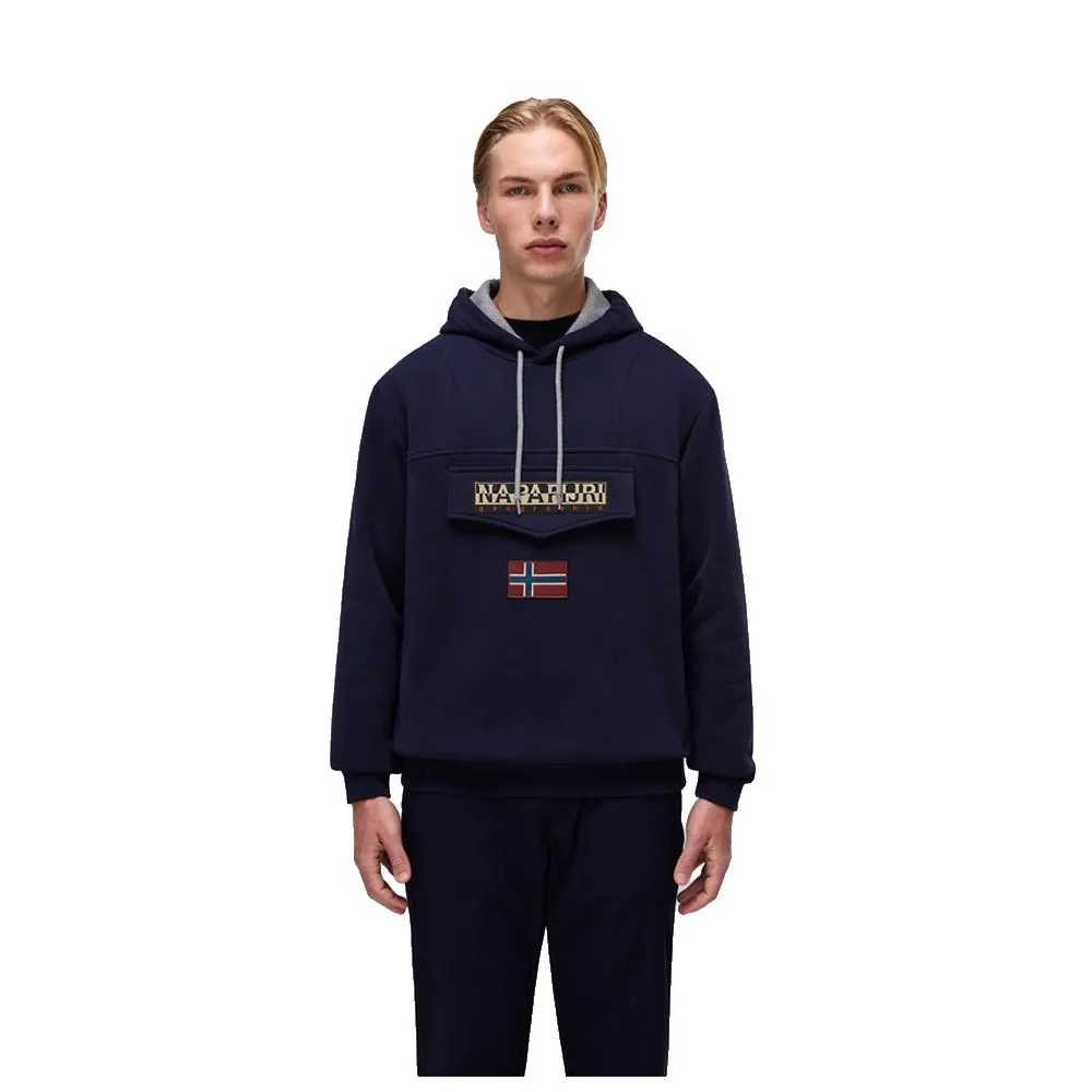 

Худи Napapijri Burgee Winter 4, синий