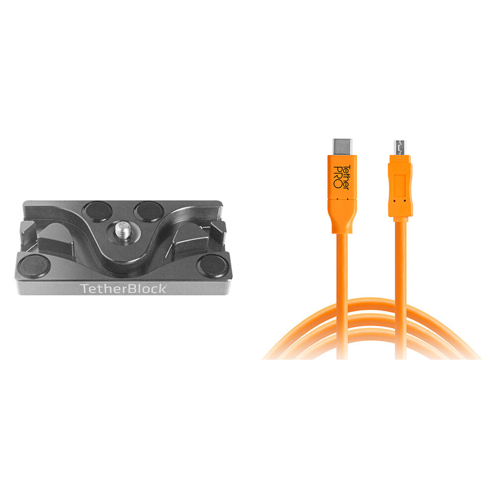 

Tether Tools TetherPro USB Cable with TetherBLOCK Mounting Plate