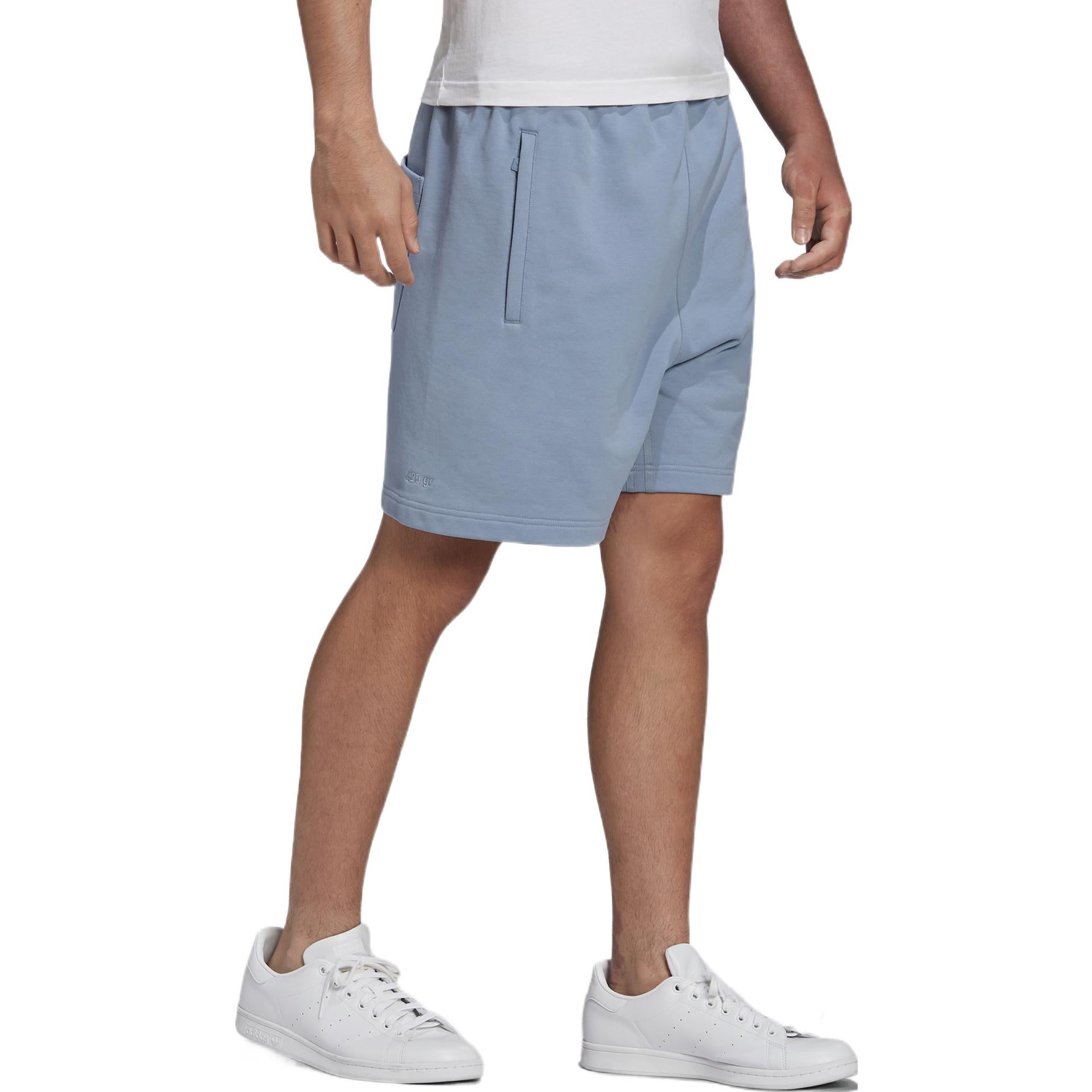 Шорты adidas originals Ess Short Solid Color Casual Sports Shorts Blue HD4819 — фото 4