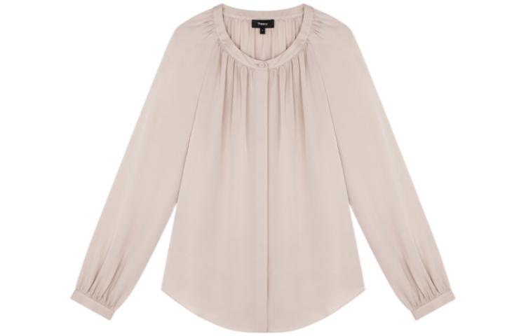 

THEORY Женская рубашка светло-розового цвета