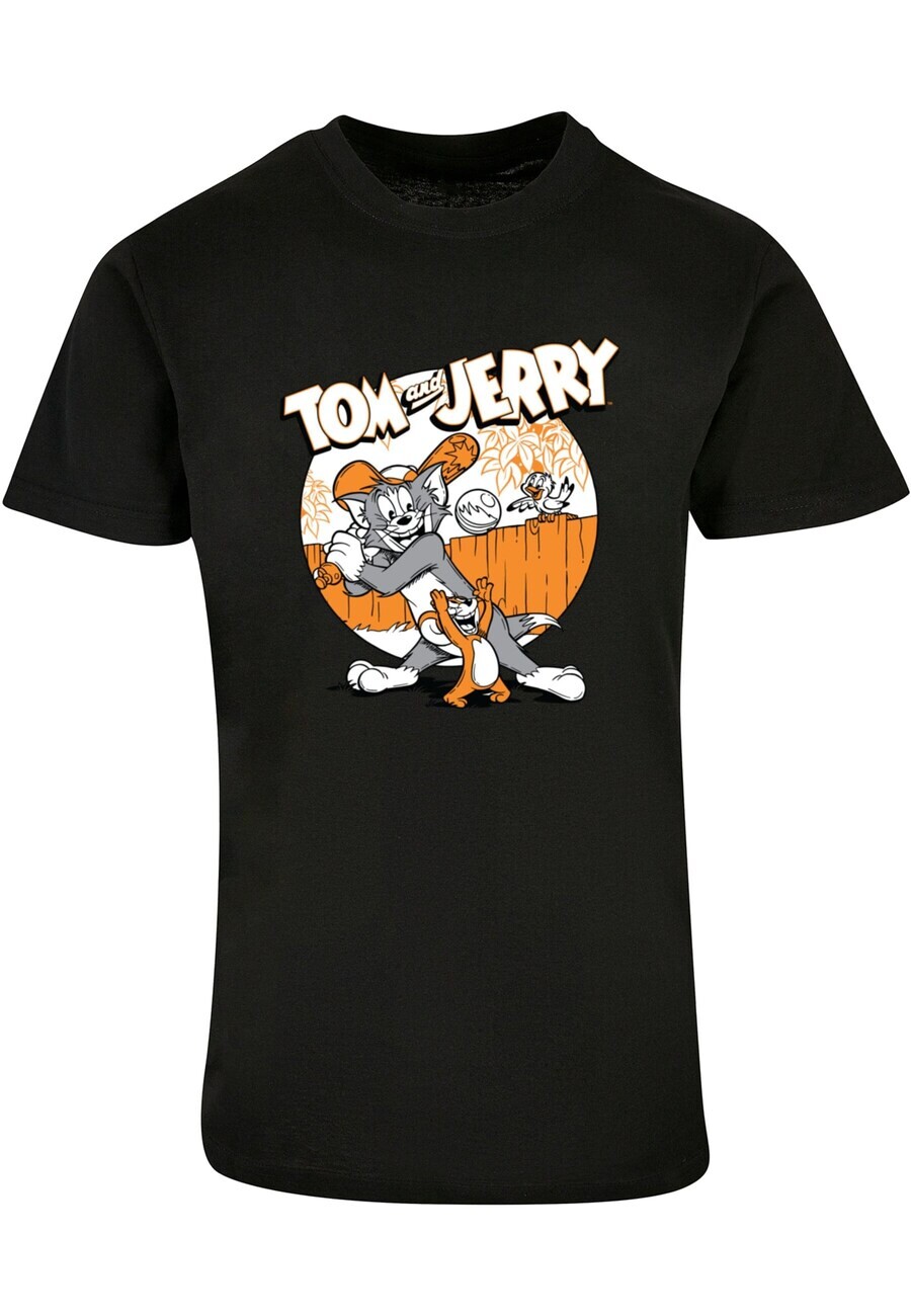 

Классическая футболка ABSOLUTE CULT Shirt Tom and Jerry - Baseball, черный