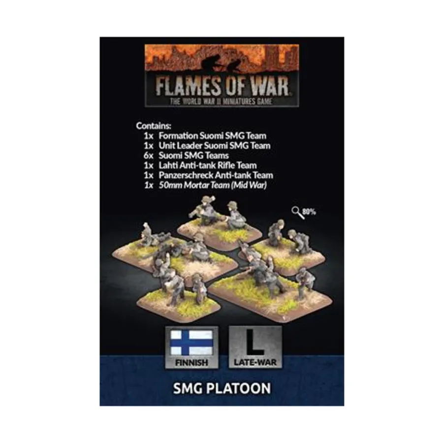 

Взвод ППМ, Flames of War - WWII - Finnish - Infantry