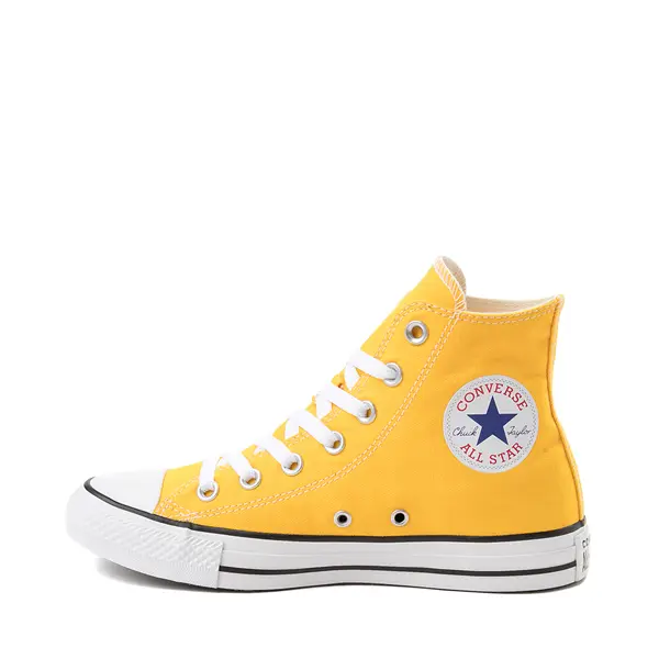Высокие кроссовки Converse Chuck Taylor All Star, лимонный — фото 3