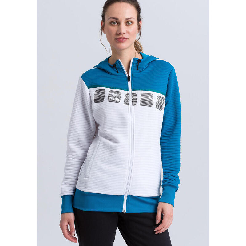 

Спортивная куртка Erima, цвет weiss/weiss/kornblumenblau