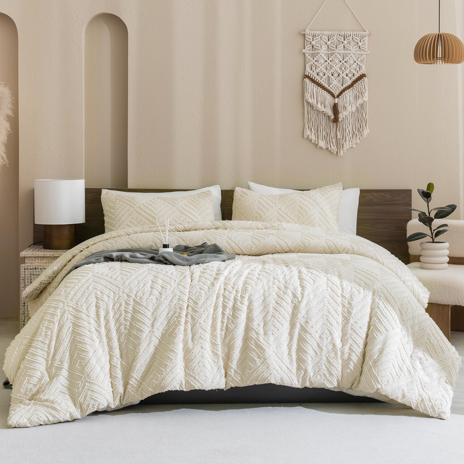 

Пуховое одеяло Andency King Size, цвет Beige