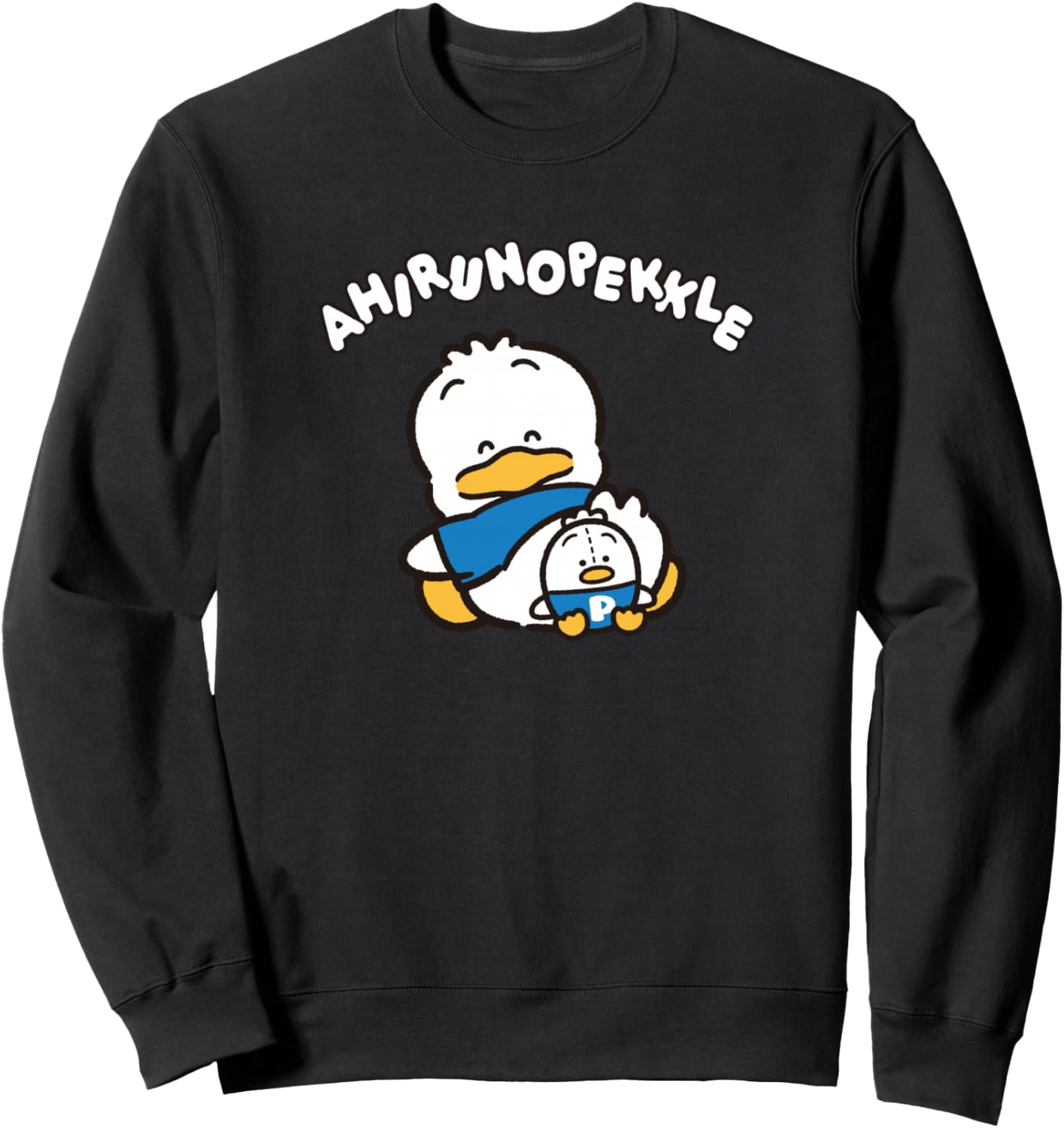 

Толстовка с изображением утиного петушка, черная Sanrio (Watanabe), Черный, Толстовка с изображением утиного петушка, черная Sanrio (Watanabe)