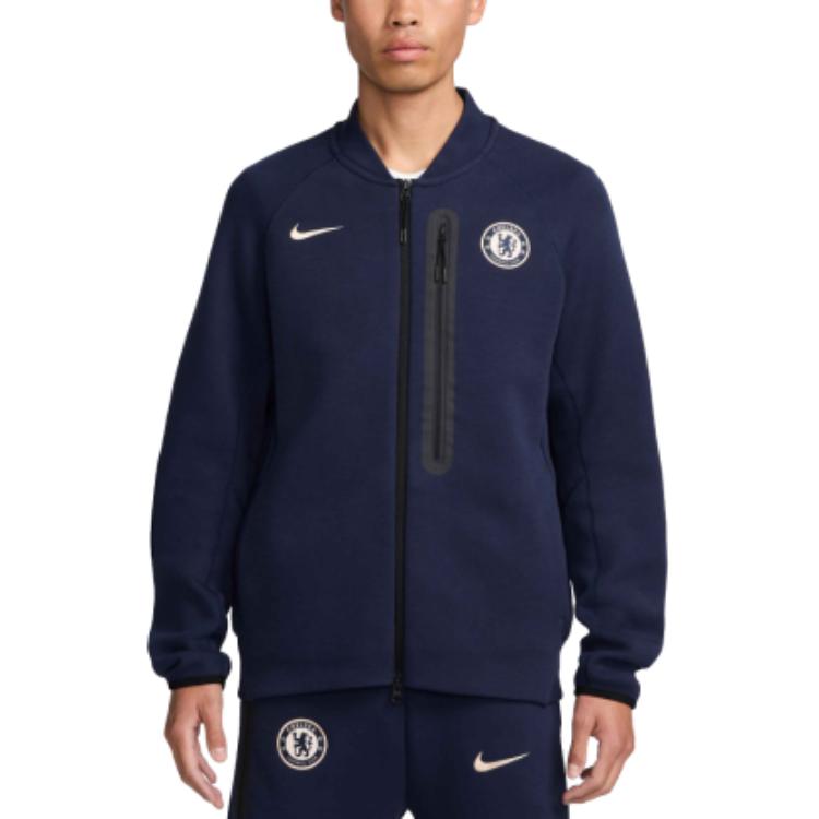 Nike Технический флис Chelsea FC N98 куртка мужская blue — фото 4