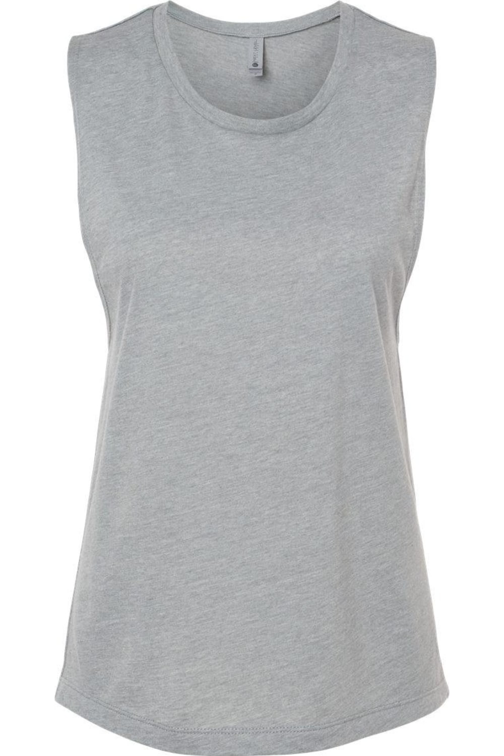 

Женская фестивальная майка для мышц Next Level, цвет heather grey