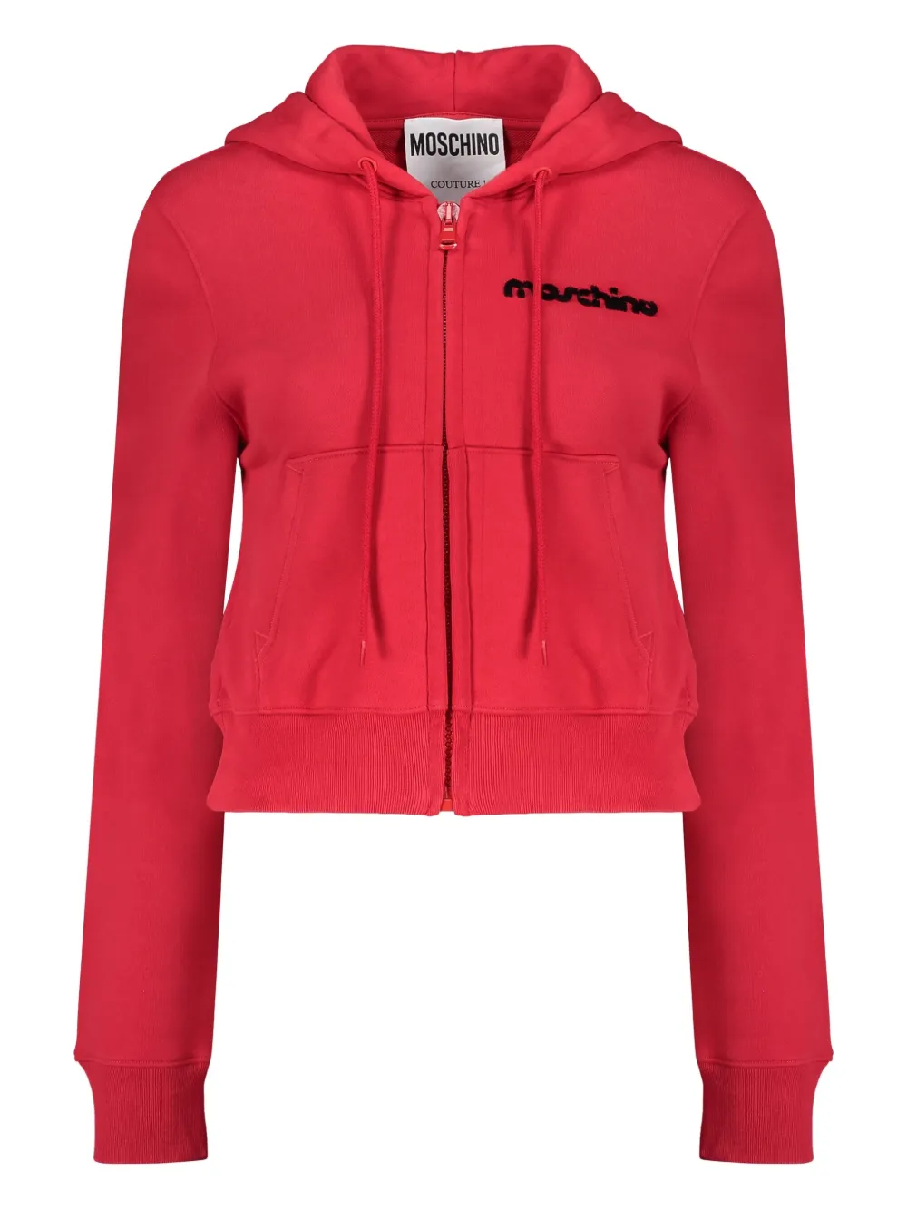 

Худи на молнии Moschino, розовый