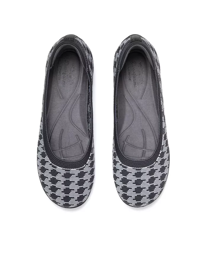 Женские балетки Misty легкие слипоны Dearfoams, мультиколор — фото 4