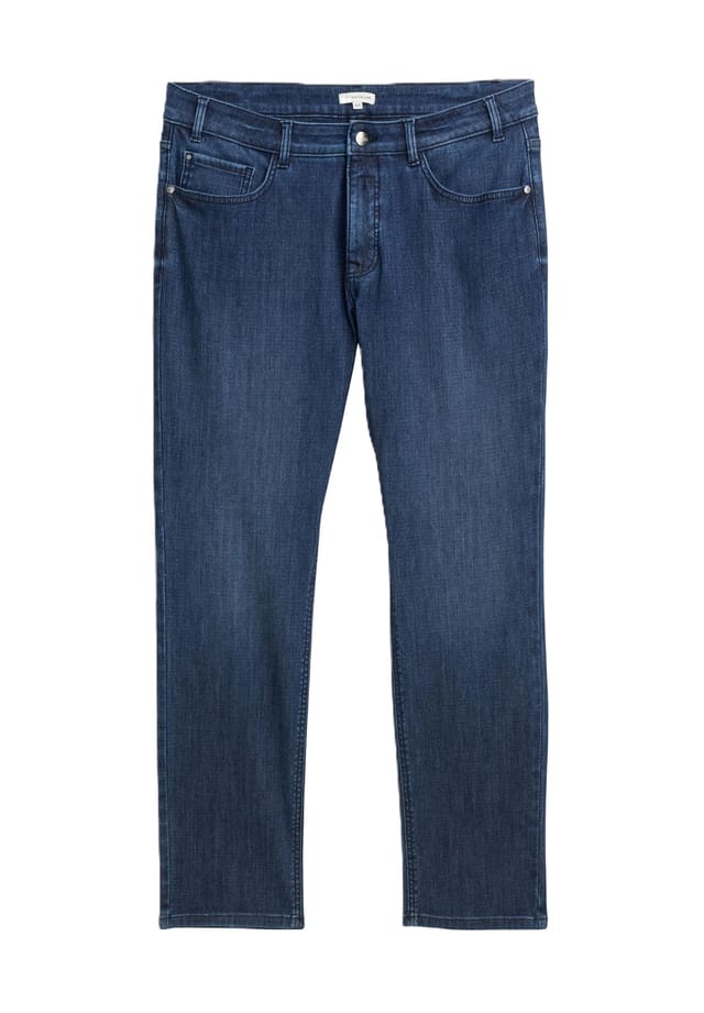 

Джинсы облегающего кроя My line Tom Tailor Plus, синий