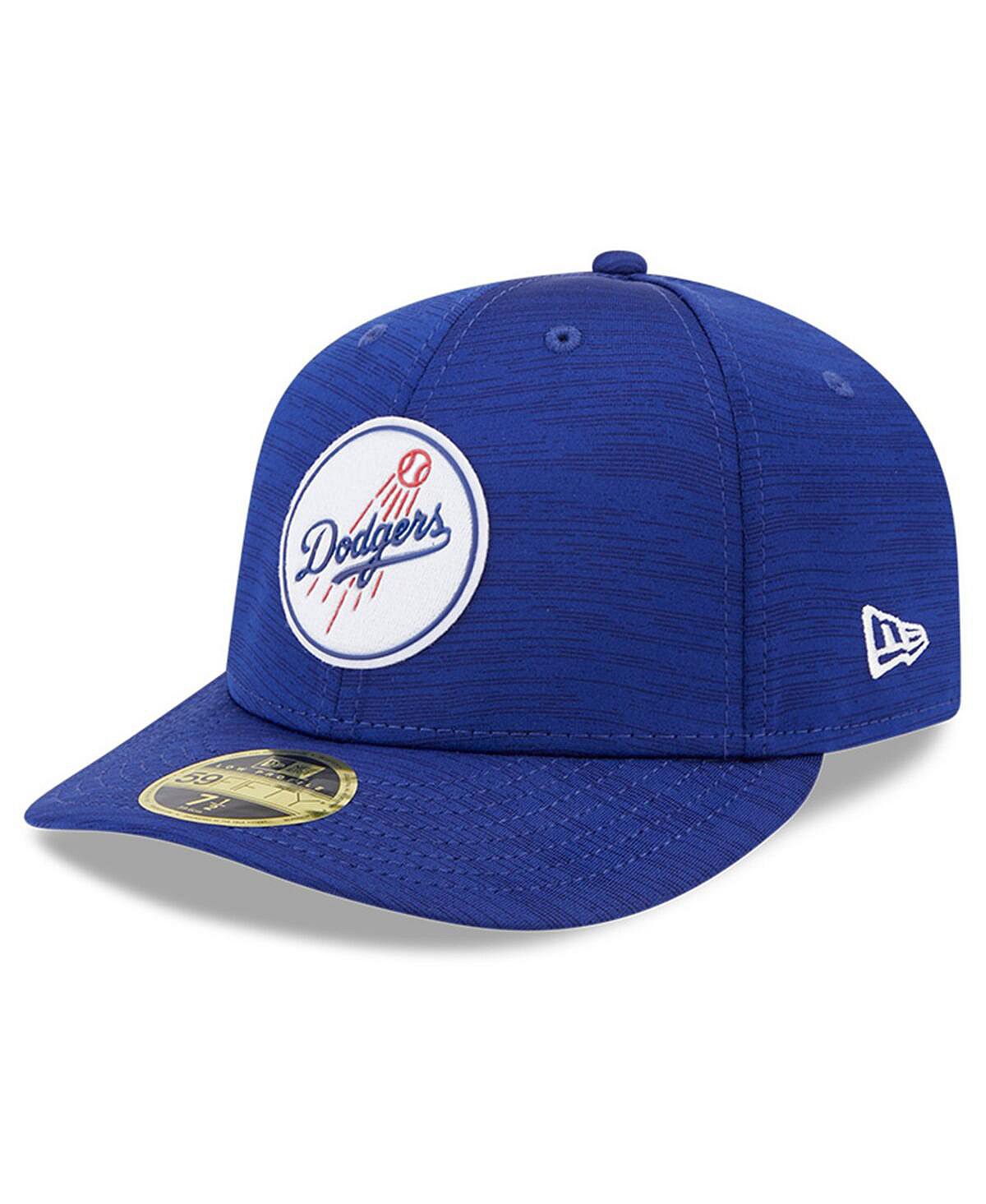 

Мужская приталенная шляпа Royal Los Angeles Dodgers 2023 Clubhouse Low Profile 59FIFTY New Era