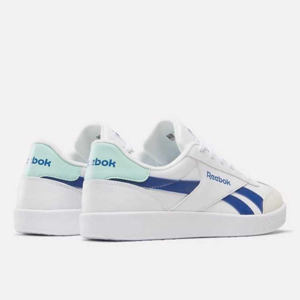 Кроссовки Reebok Unisex-Adult Smash Edge Suede, белый/синий — фото 4