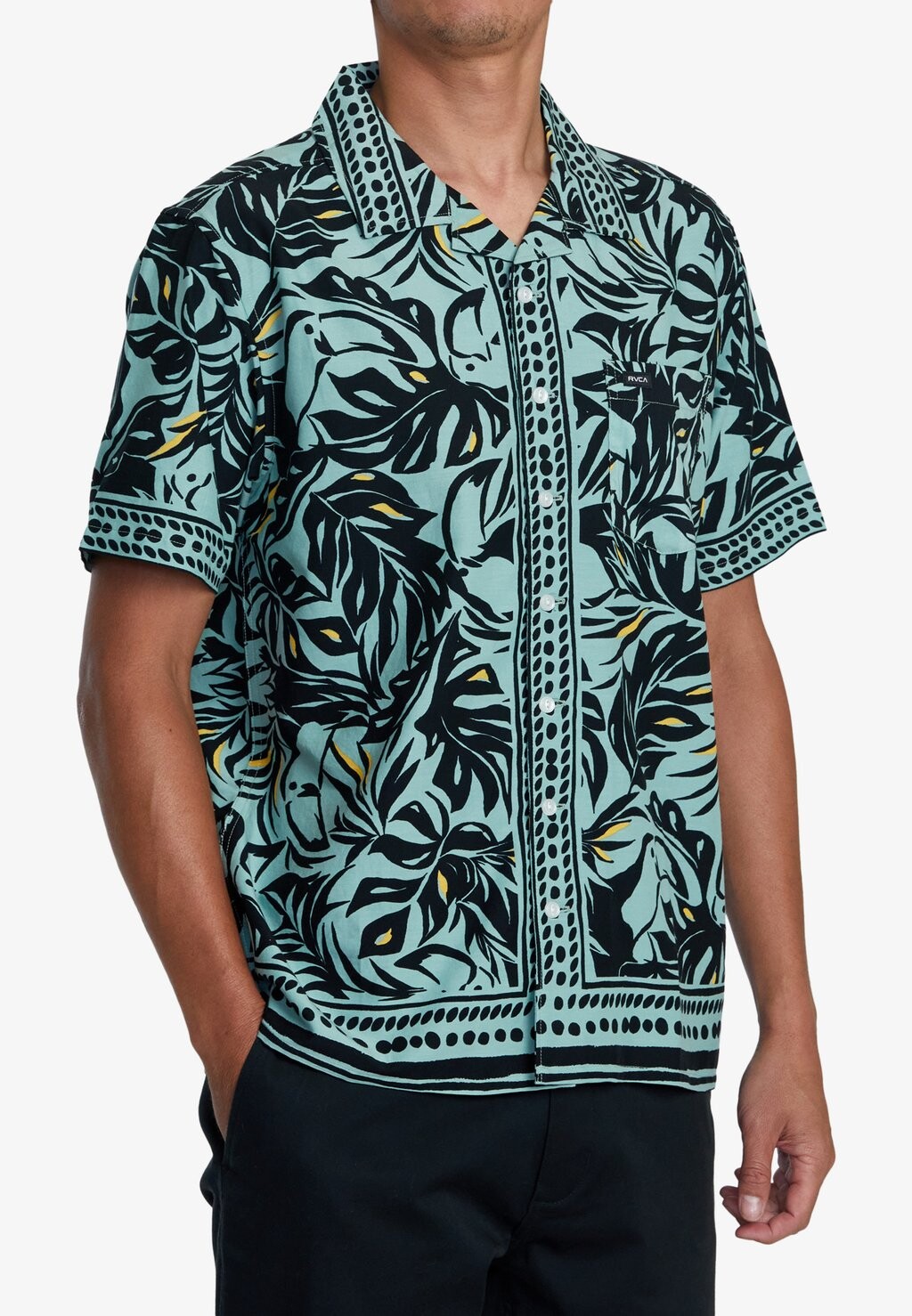 

Рубашка RESORT MANCHES COURTES RVCA, зеленый