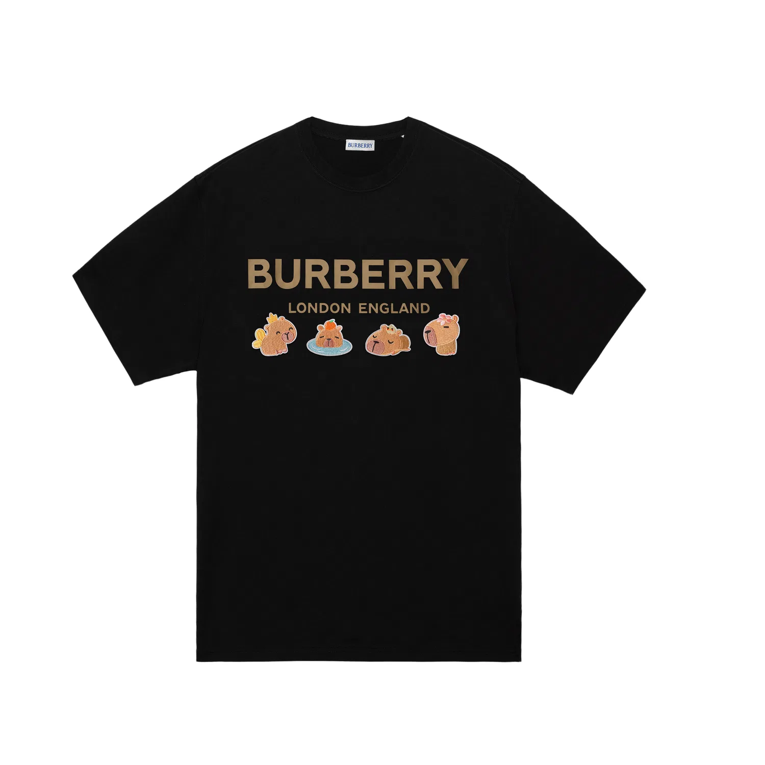 Футболка Burberry с логотипом, прямой крой, Cute Bubbles