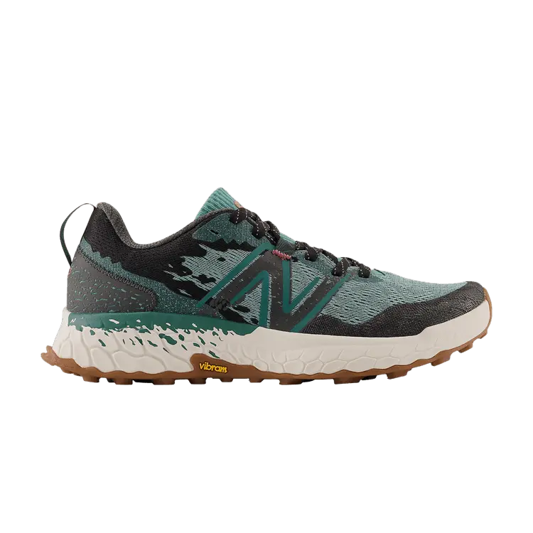 

Кроссовки New Balance Fresh Foam X Hierro v7 2E Wide 'Faded Teal Blacktop', бирюзовый