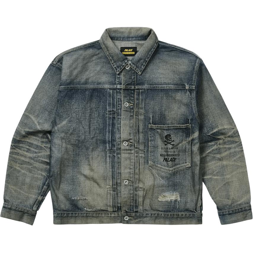 

PALACE Совместная джинсовая куртка, Blue