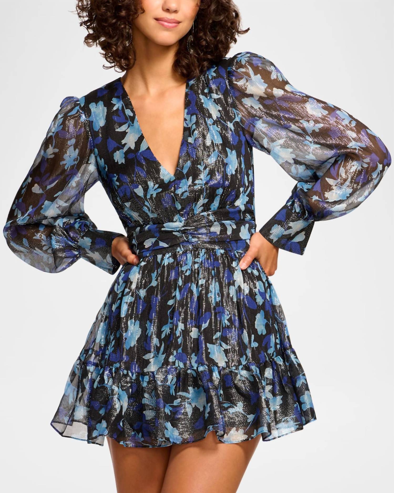 

Мини-платье Lizbeth в цвете Dream Blue Twilight Ramy Brook