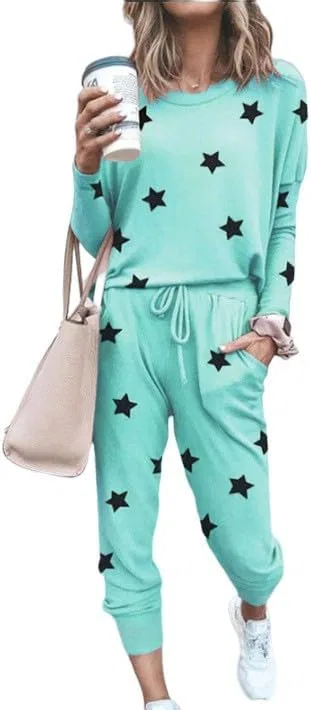 Спортивный костюм с длинным рукавом и штанами, бренд Generic, Sky Blue