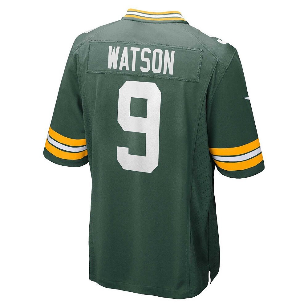 Мужская игровая майка Nike Christian Watson Green Green Bay Packers, цвет Pkr Green — фото 4
