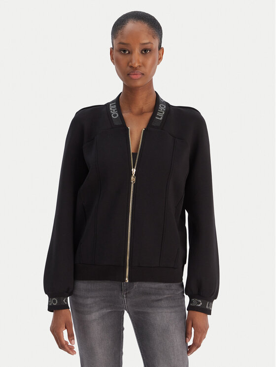 

Свитшот regular fit TF5090 J4616 Liu Jo Sport, черный