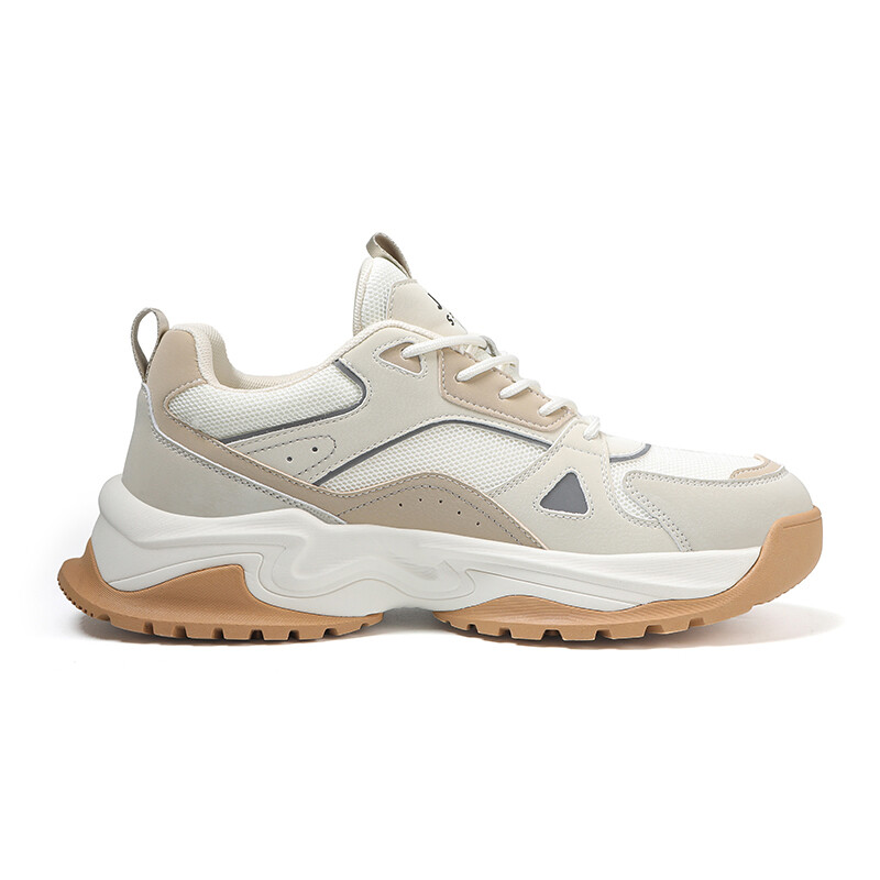 Кроссовки JEEP SPIRIT Lifestyle Shoes Men Low-top Beige, белый — фото 2