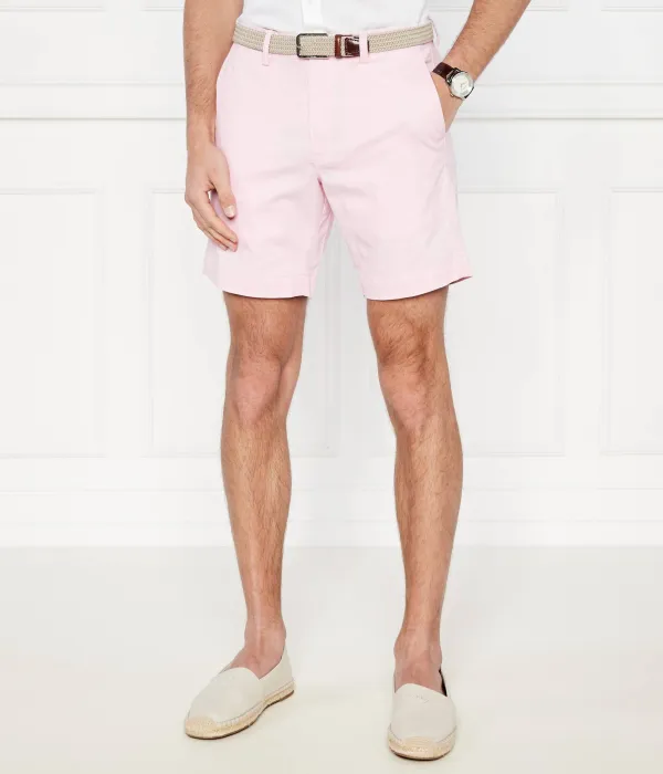 Шорты Бедфорд Straight fit Polo Ralph Lauren, розовый — фото 3