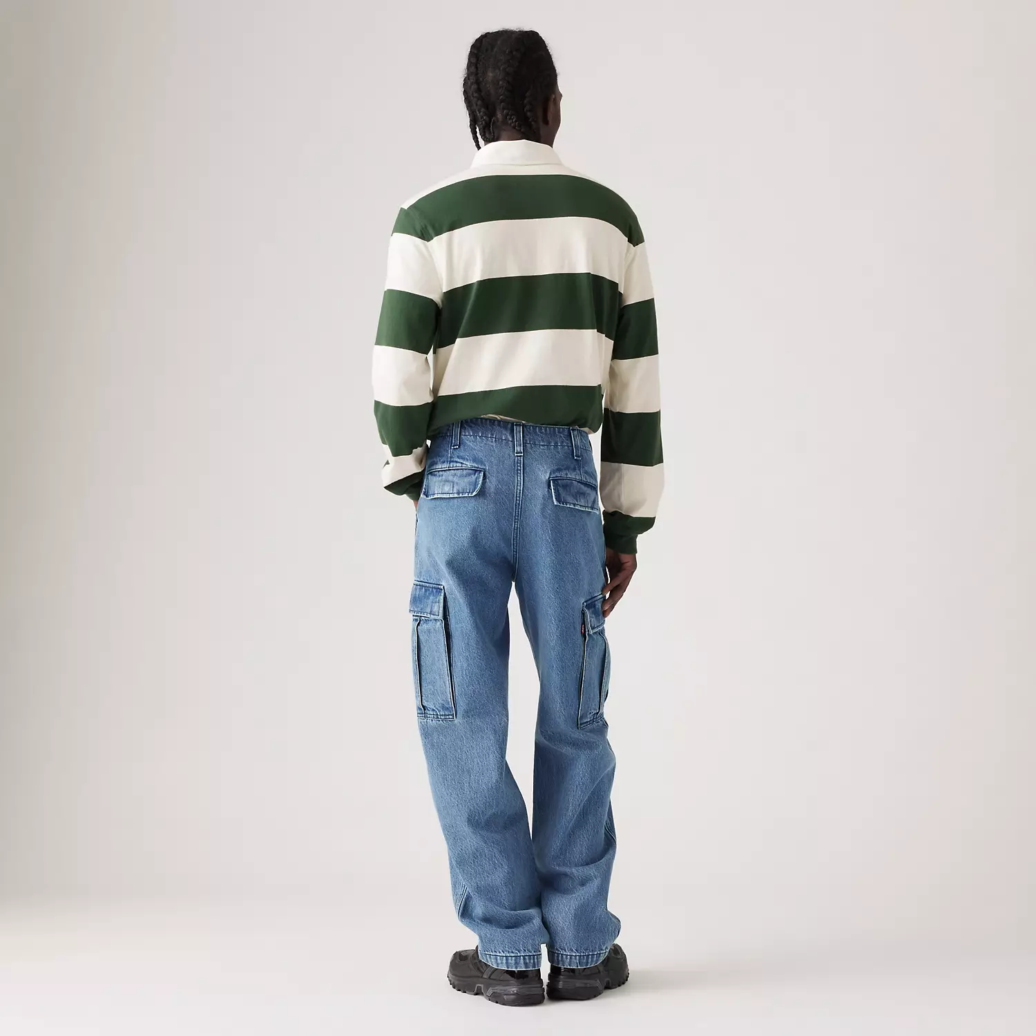 Мужские брюки карго прямого кроя Levi's xx, цвет Surplus Baggage - Medium Wash - Non-Stretch — фото 3