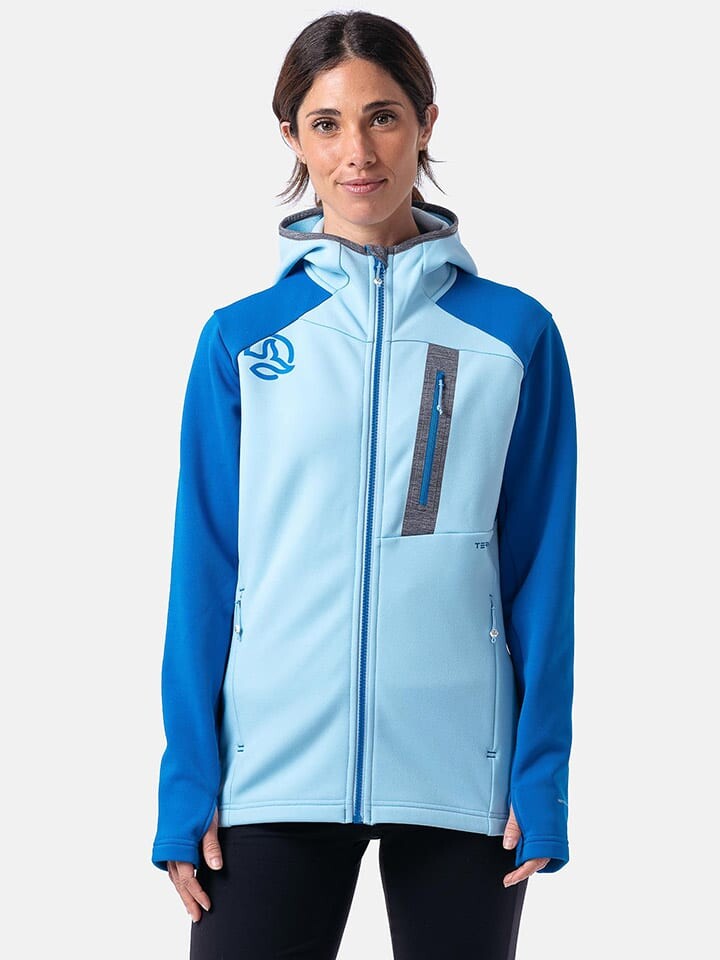 

Флисовая куртка TERNUA Fleecejacke Punjak, цвет Blau/Hellblau