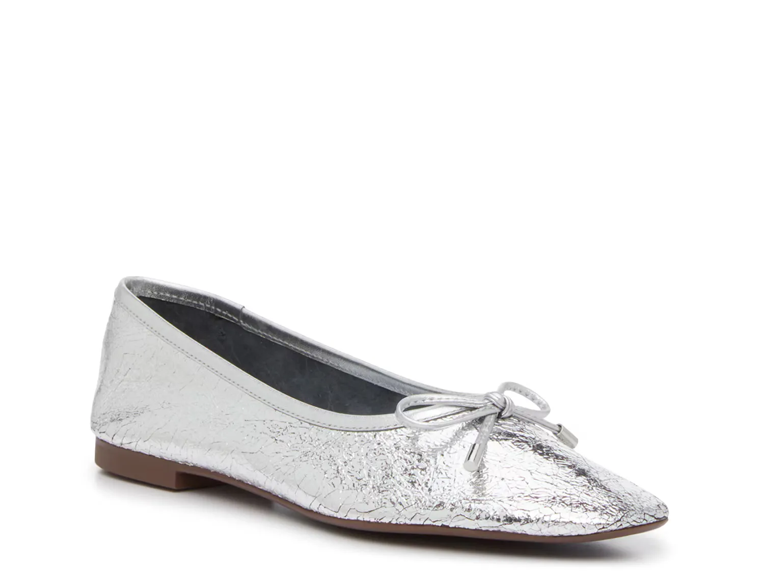 

Балетки Eleina Ballet Flat Vince Camuto, серебряный/металлик