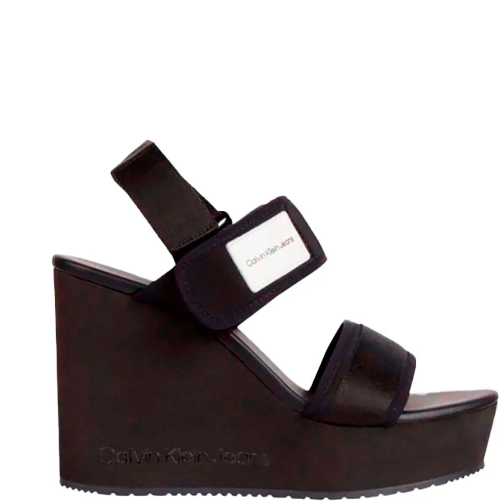 Сандалии Calvin Klein CKYW0YW01028 wedge, черный