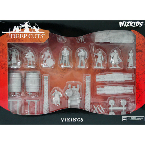 

Миниатюра WizKids/NECA WizKids Deep Cuts Unpainted Minis: W13 Vikings