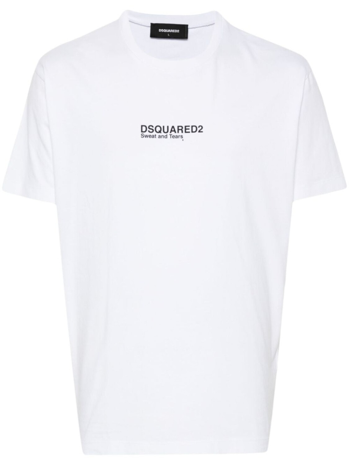 

DSQUARED2 футболка с логотипом, белый
