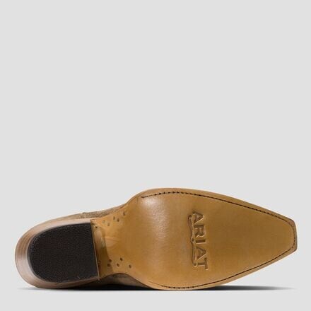 Ботинки женские Ariat короткие на каблуке, бежевый — фото 2