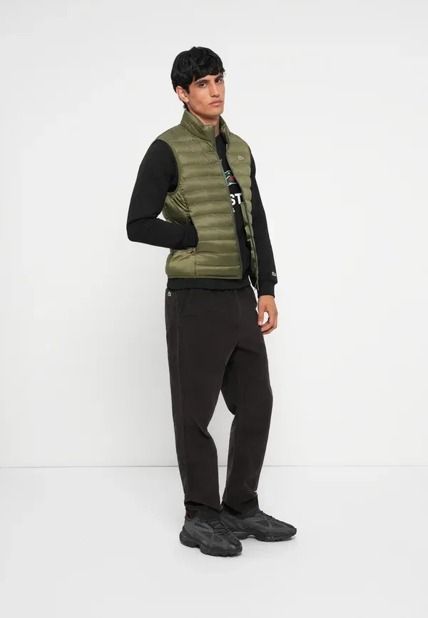Жилет Lacoste, оливковый — фото 4
