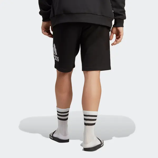 Шорты Essentials большие шорты из французского трикотажа с логотипом Adidas, черный — фото 3