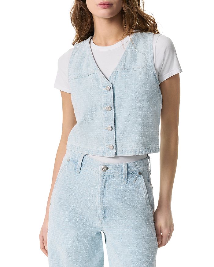 

Жилет Juliana из твида rag & bone, синий