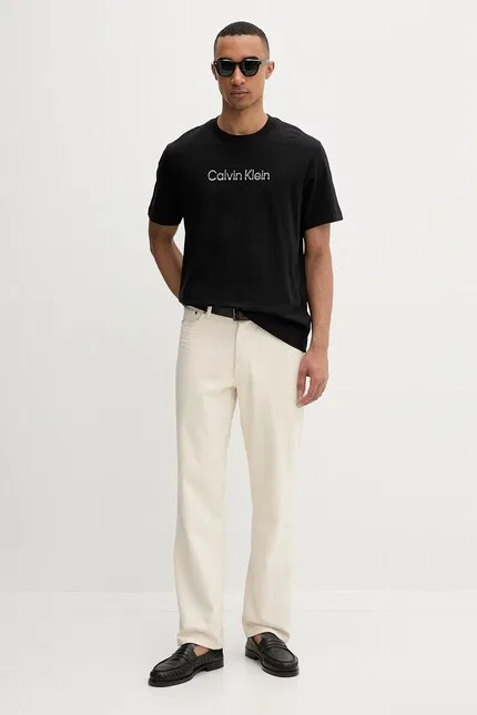 Футболка с принтом Calvin Klein, черный — фото 2