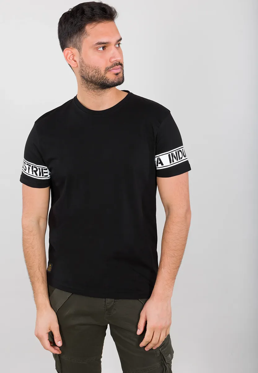 

Футболка Alpha Industries " Alpha Industries Мужчины - Футболки с принтом на рукавах ", черный