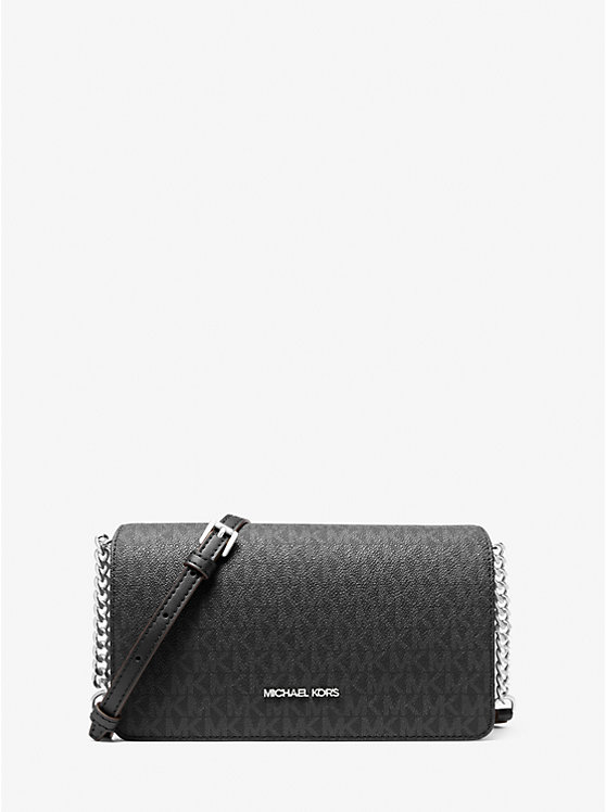 

Средняя сумка Jet Set через плечо с фирменным логотипом Michael Kors, черный