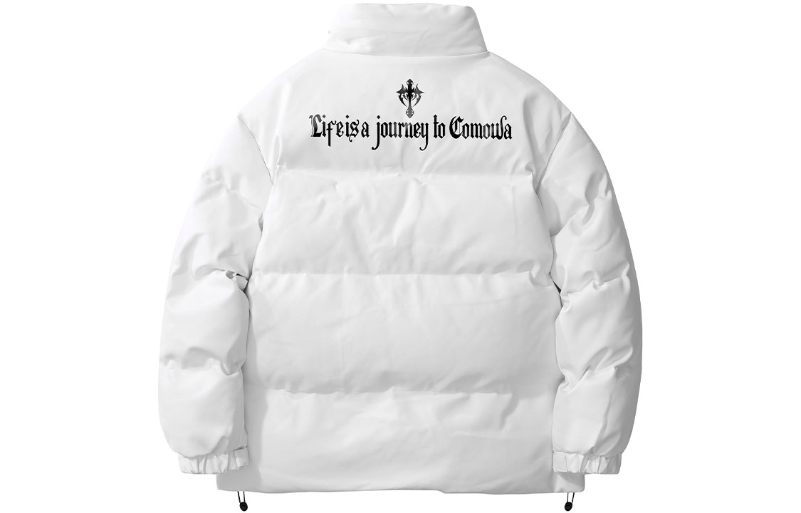 

COMOWA Пуховик Unisex, White[Upgraded]