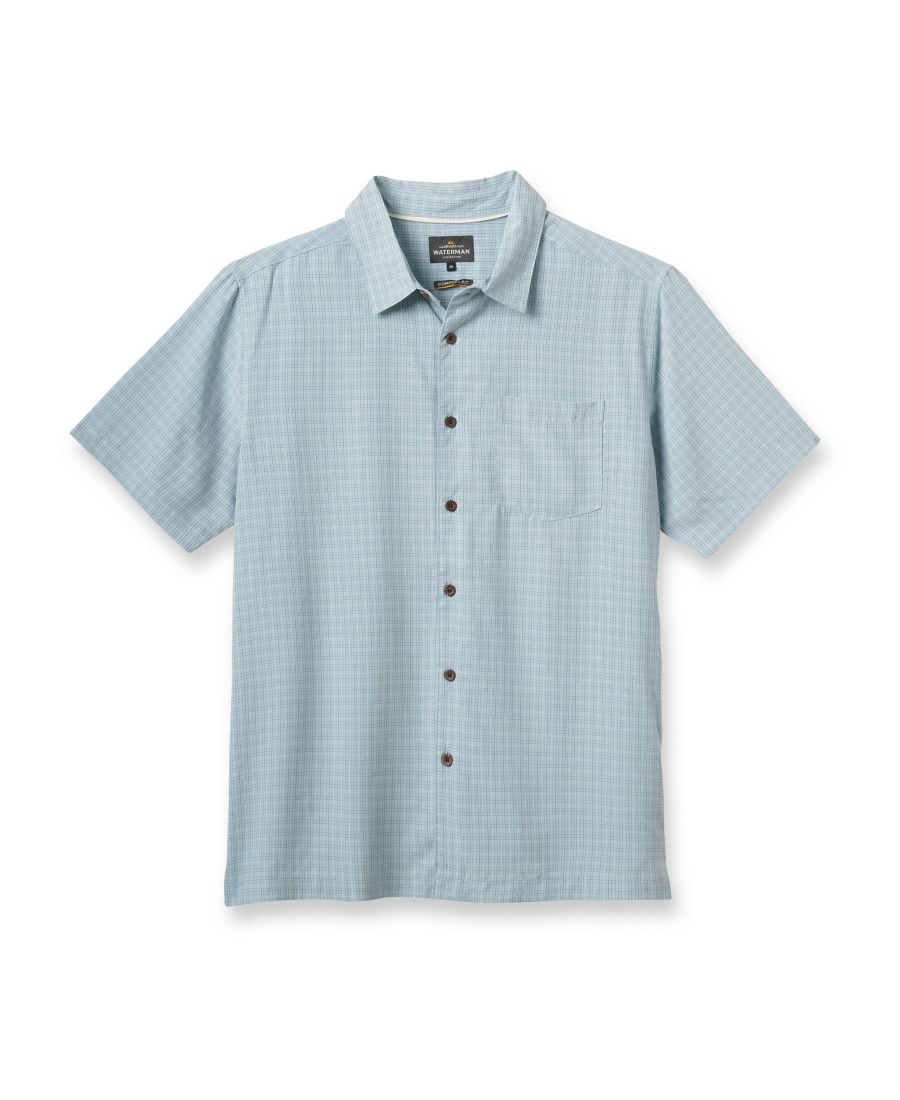 

Мужская рубашка Quiksilver Checkmate Regular-Fit Quiksilver Waterman, Sterling Blue
