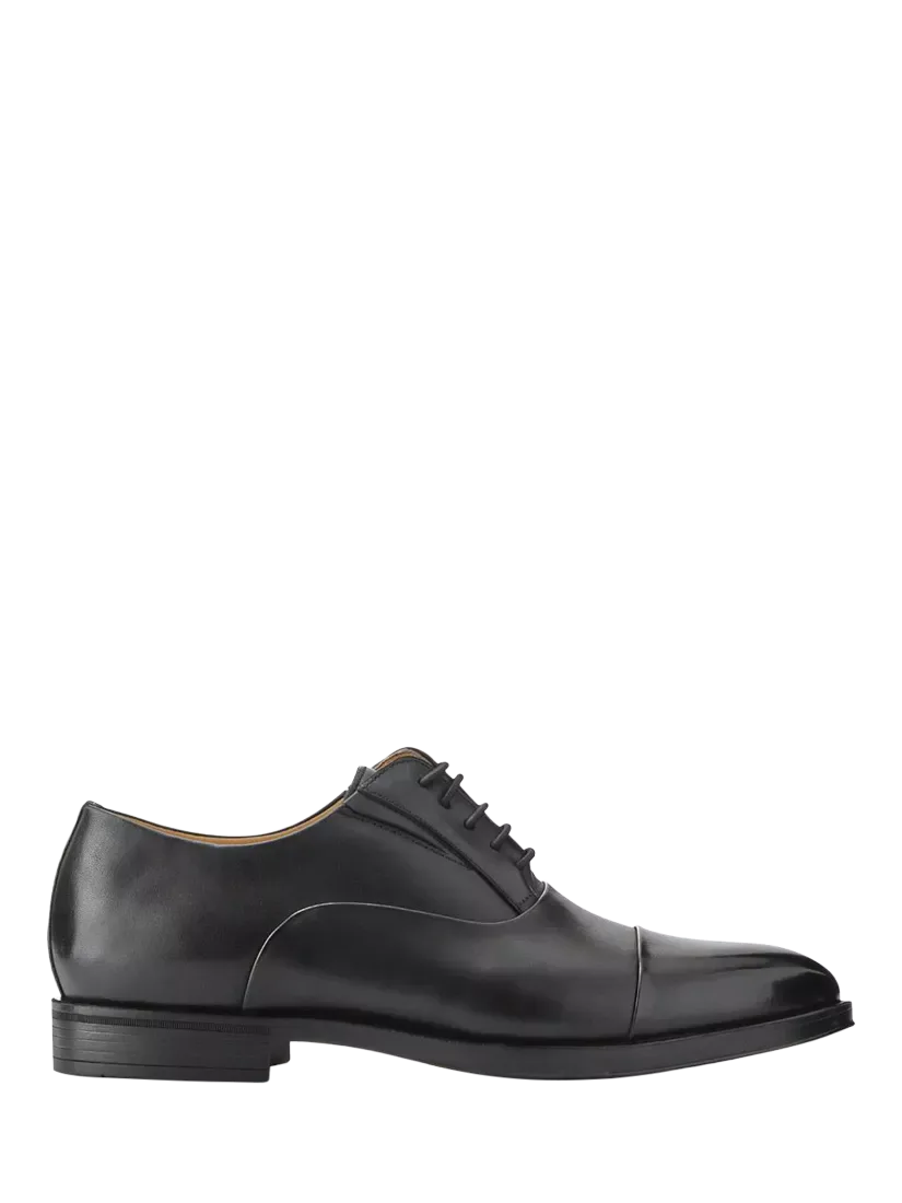 Кожаные оксфордские туфли Maloney на шнуровке, черные Jones Bootmaker