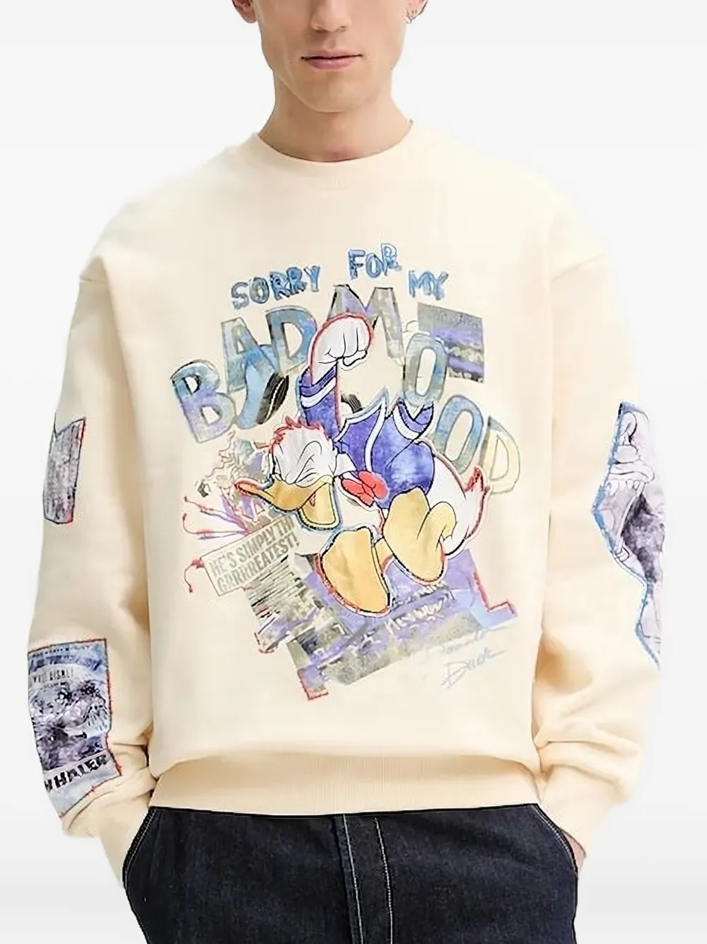 

Толстовка Donald Bad Mood Desigual, нейтральный