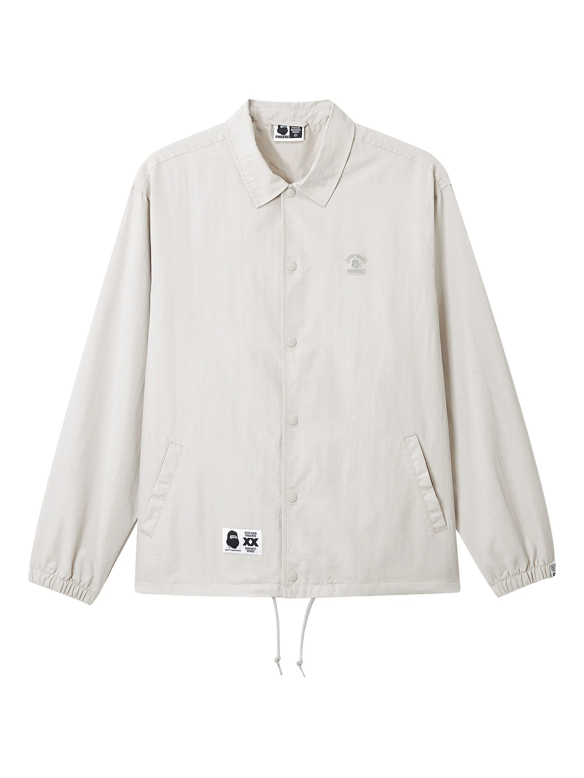 

Куртка с нашивкой-логотипом Fingercroxx, белый