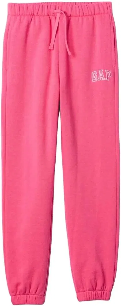 Спортивные брюки Gap Girls' Heritage Jogger, Pink Jubilee Nylon On