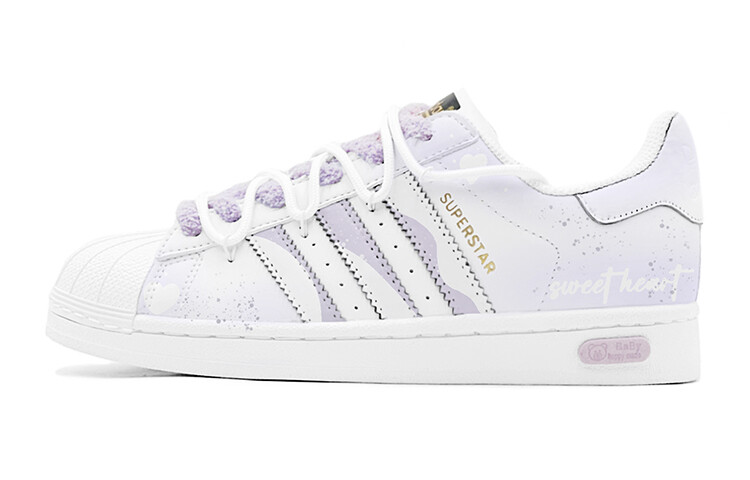 Adidas originals Superstar Series Обувь для скейтбординга унисекс, Lavender — фото 2
