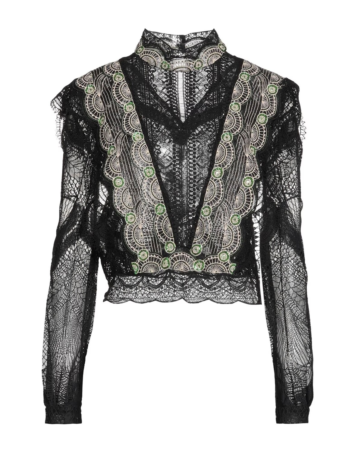 

Топ Alberta Ferretti, черный